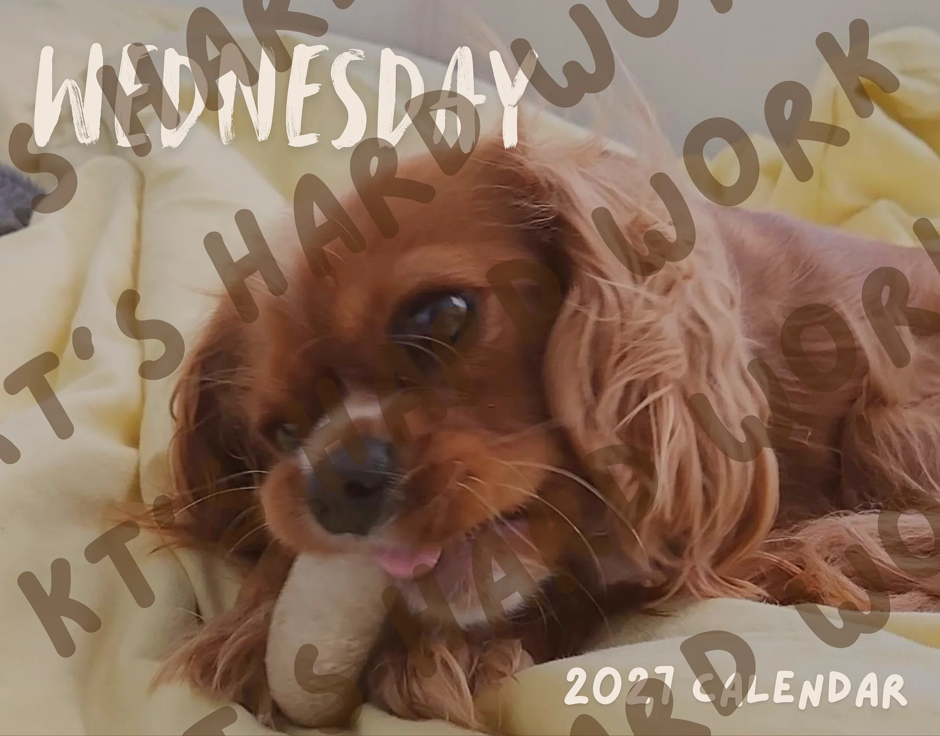 2027 Wednesday Calendar (Download) product image (1)