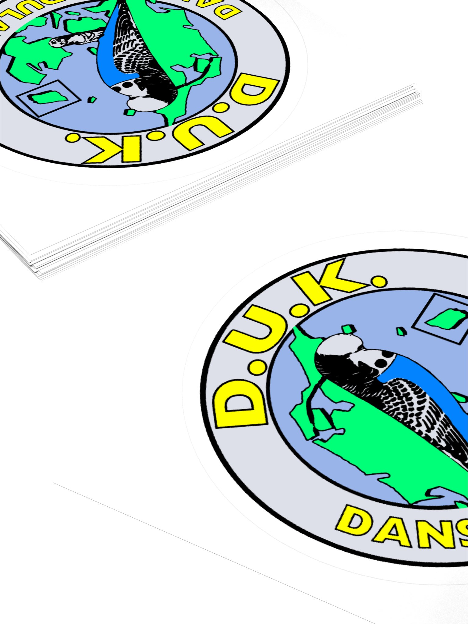 Dansk Undulat Klub - Sticker product image (10)