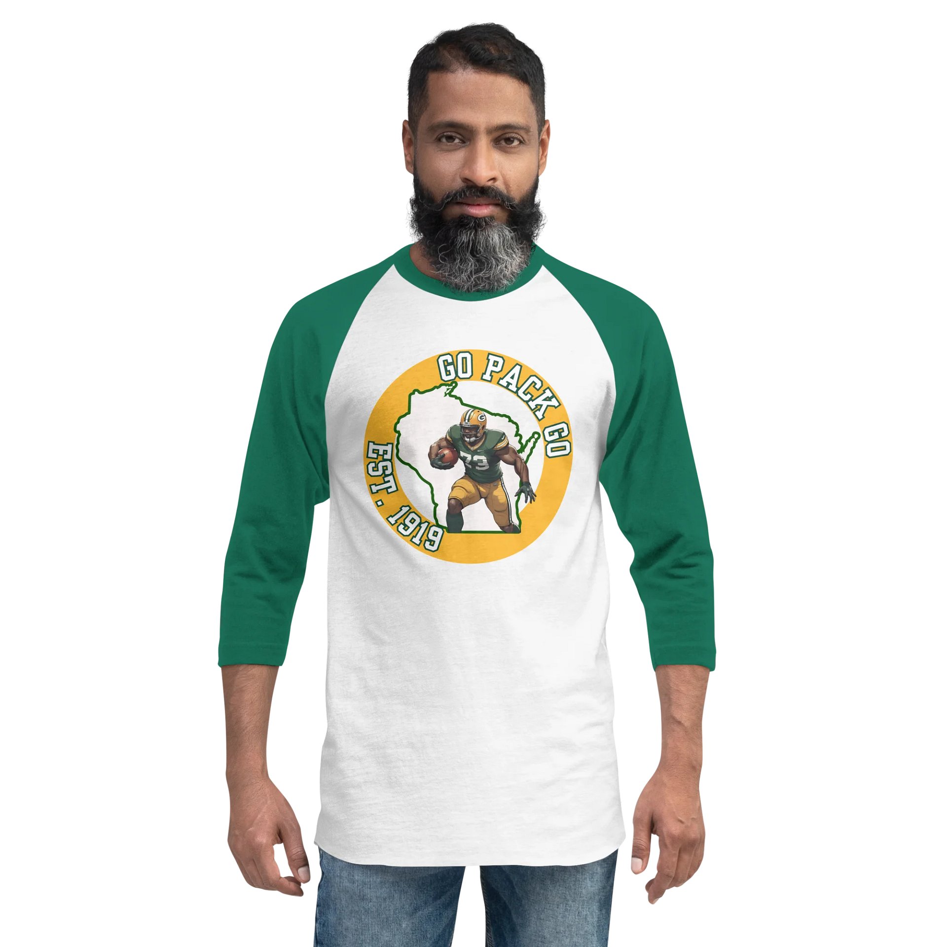 Packers baseball tee product image (5)