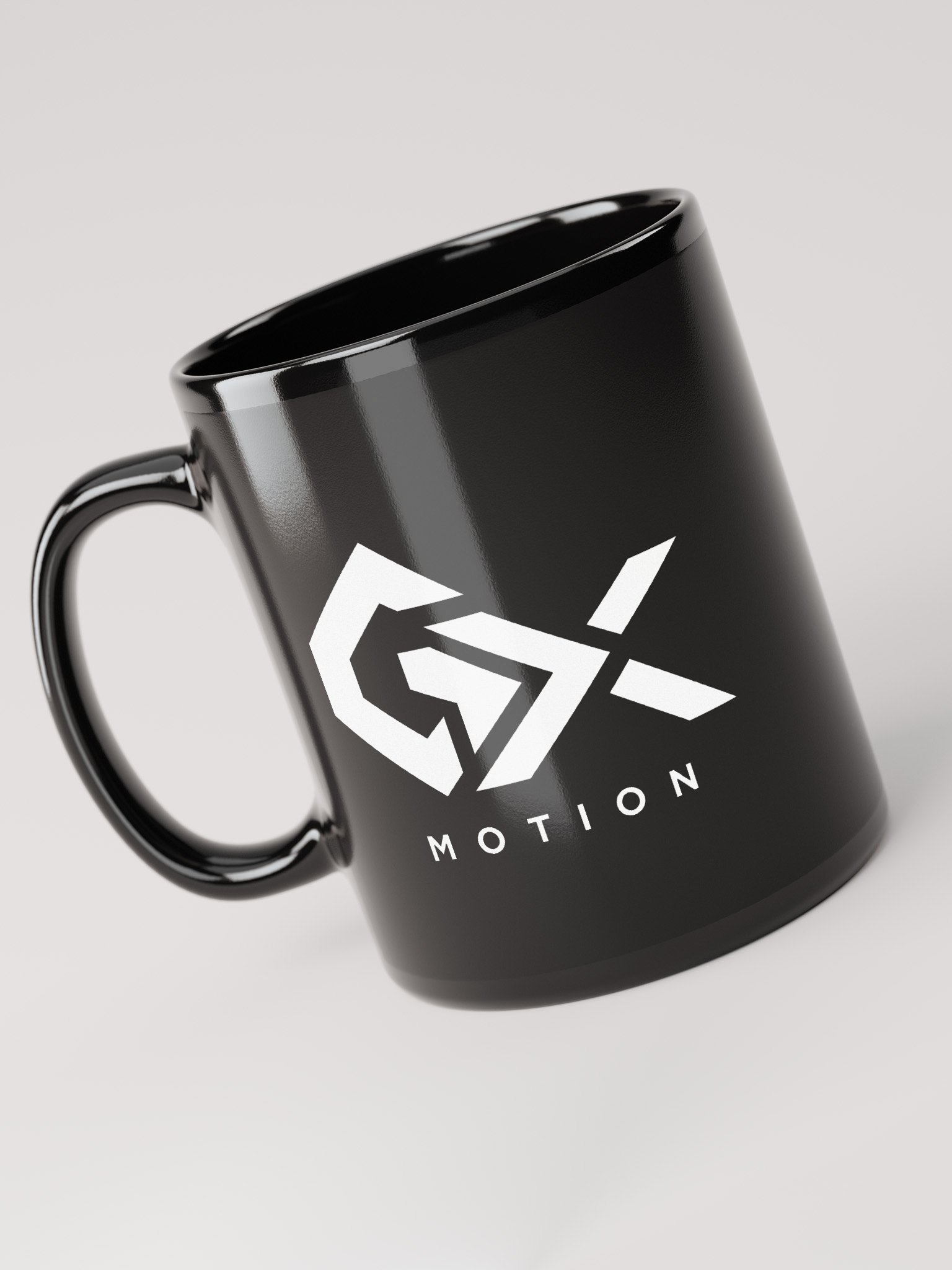 GX Motion - Black Mug - White Logo product image (5)