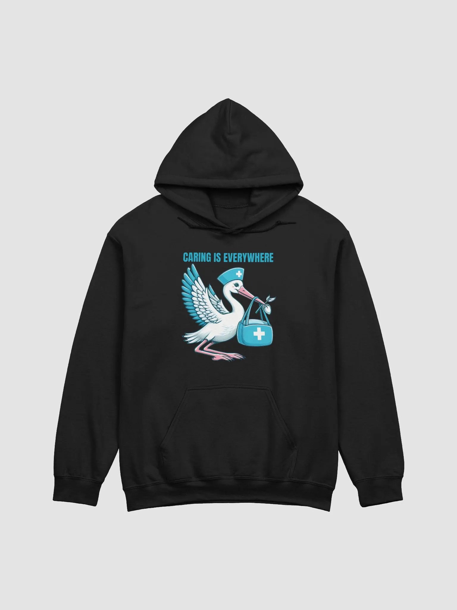 Caring Stork Nurse Hoodie product image (10)