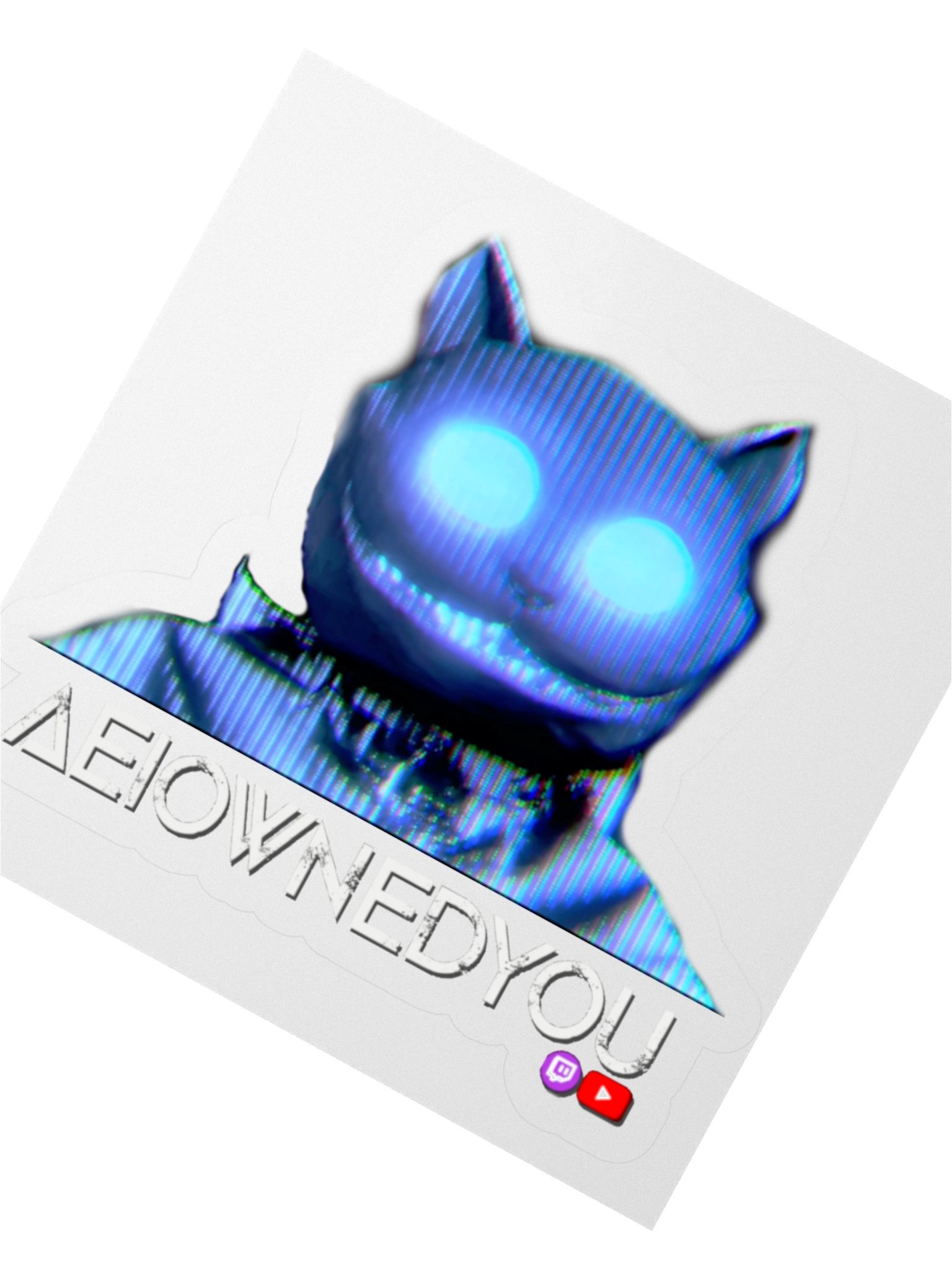 AEI Cat Sticker 1 (2 Sizes) product image (4)