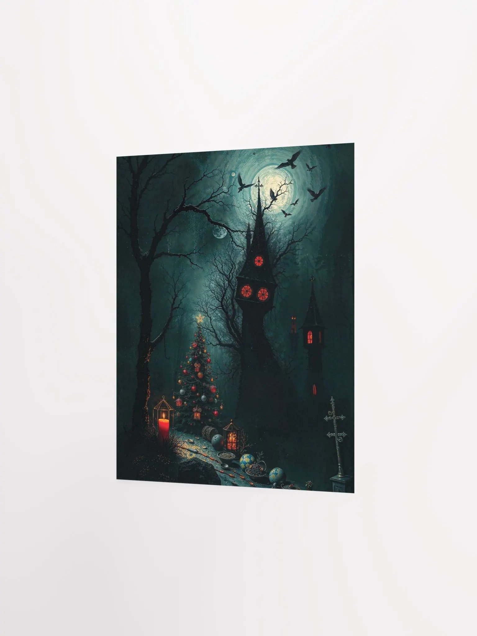 Gothic Christmas Night Poster product image (12)