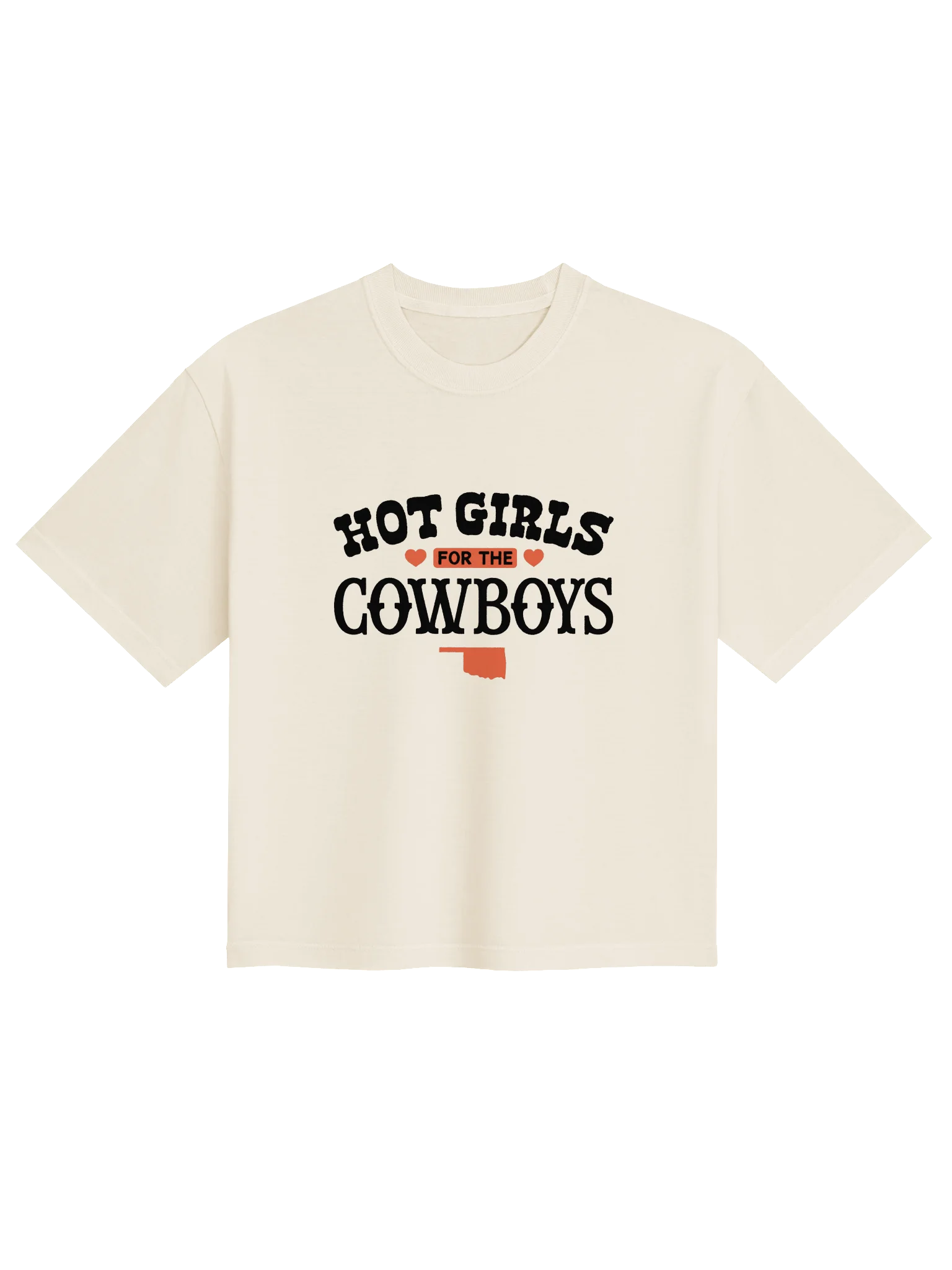 Hot Girls for the Cowboys Women's Boxy Tee product image (2)