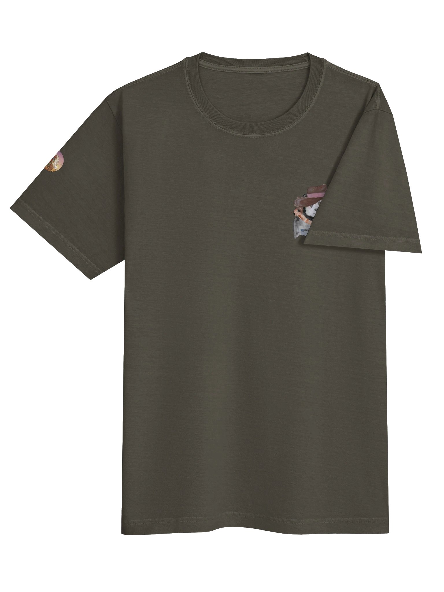 Bio Wagon Charity Cowboy Panda Graphic Oversized Tee product image (12)