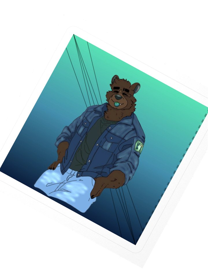T3ddy Classic Sticker product image (2)
