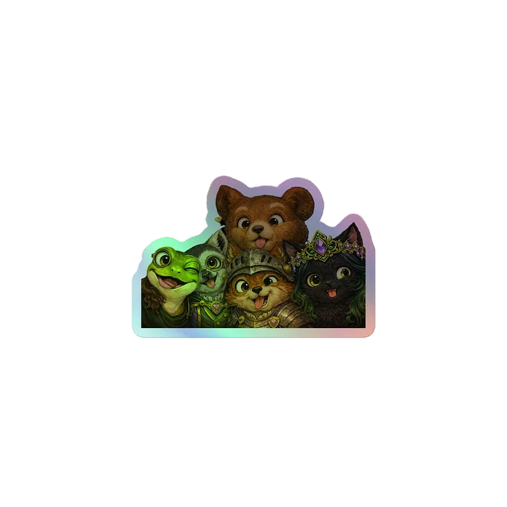 Kingdom Court 2 Holographic Sticker Set product image (1)