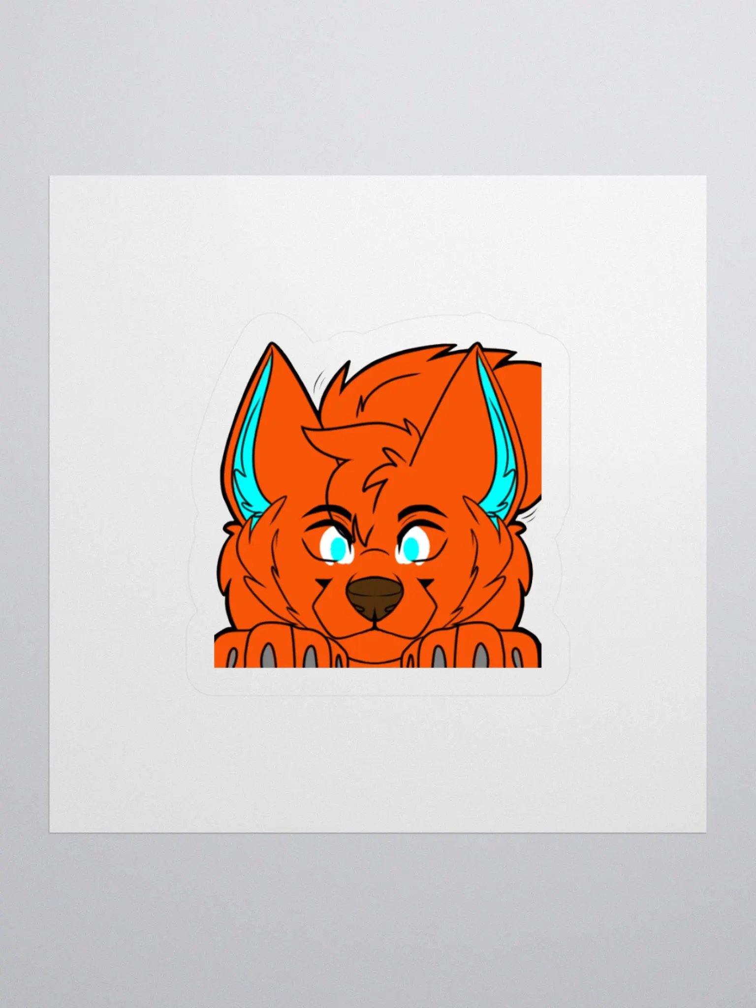Smile Dog Sticker product image (1)