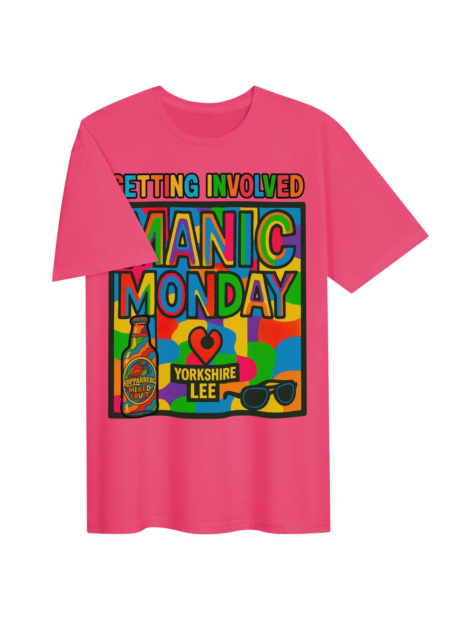 Manic Monday 2026 T-Shirt (happy style) product image (3)