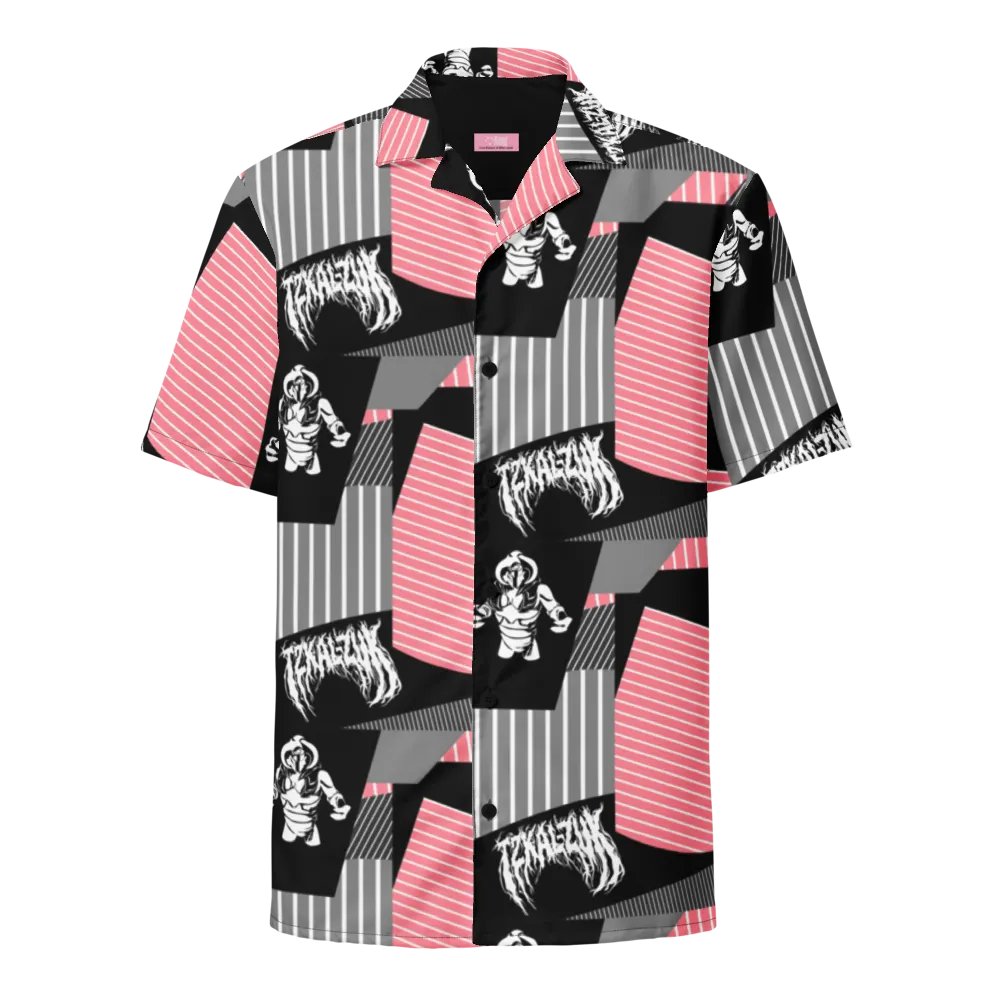 Zuk Patchwork Button Up (Pink) product image (1)