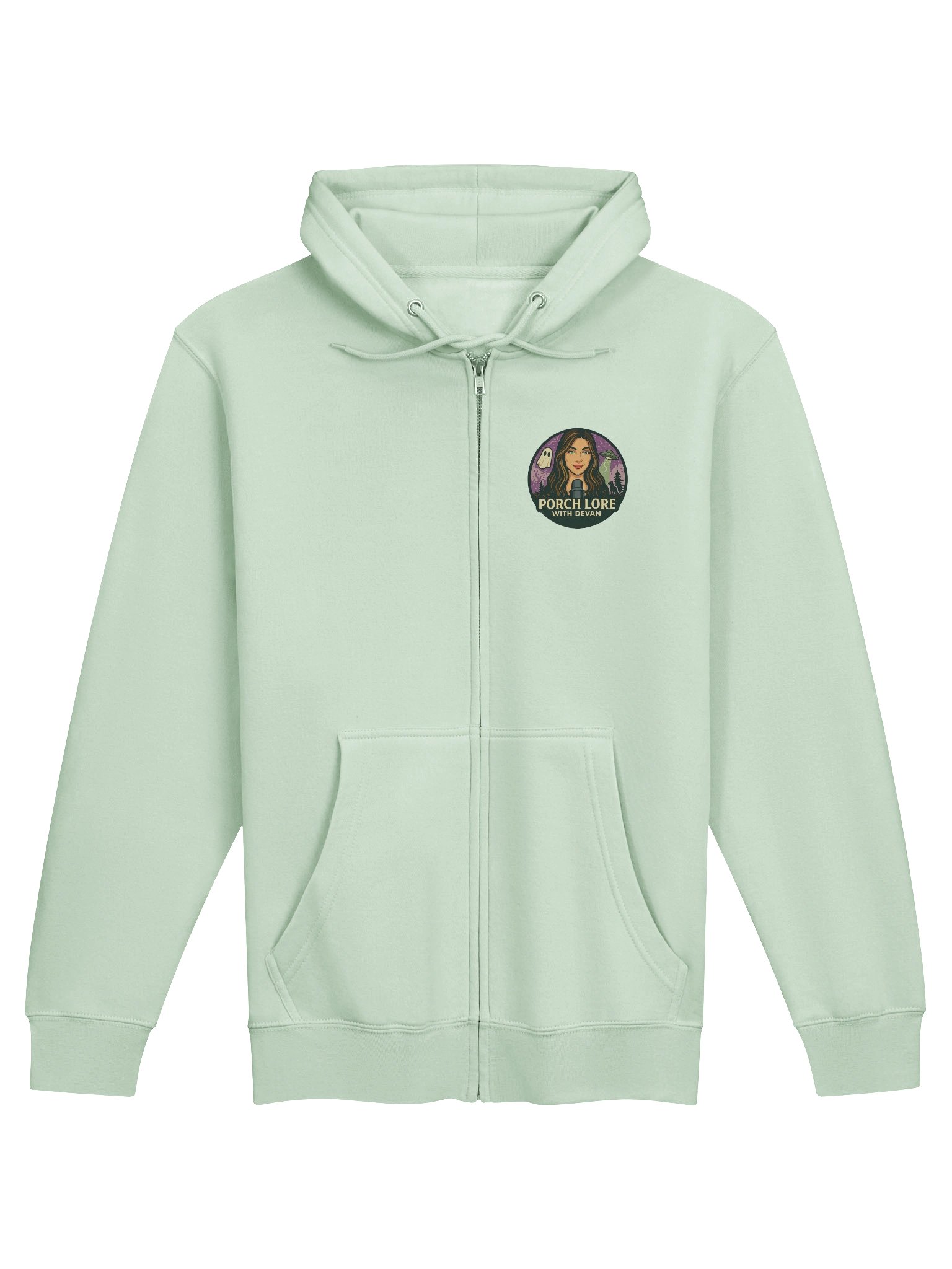 NATIONAL PARK CRYPTIDS ZIP UP HOODIE product image (2)