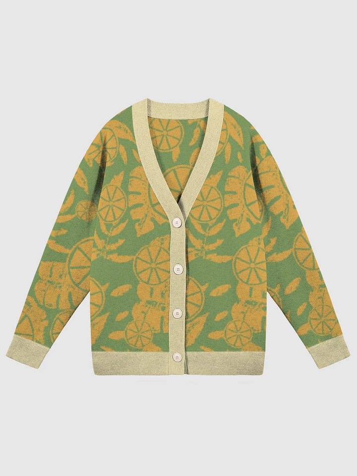 Mandarin Blossom Knit Cardigan product image (1)