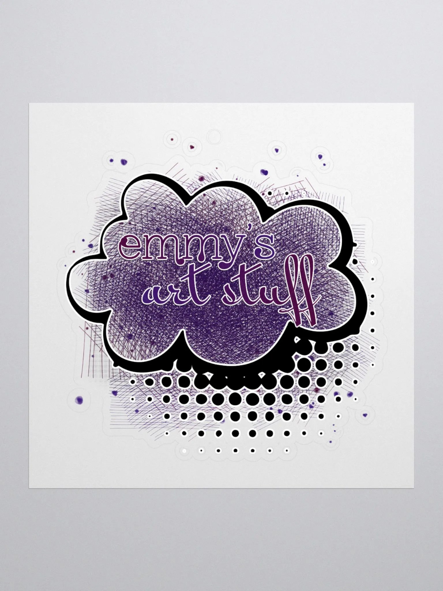sticker!! || emmy's art stuff product image (1)
