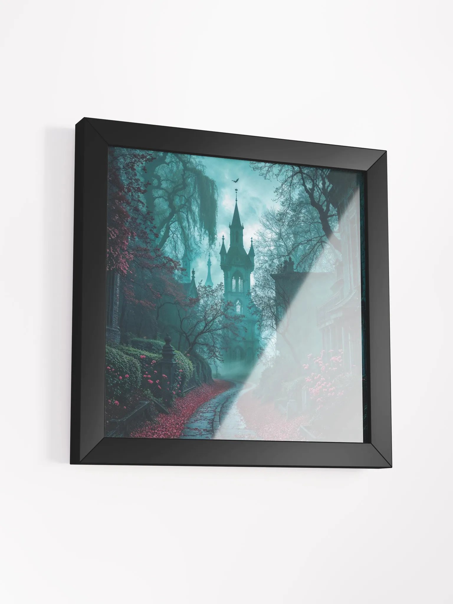The Crimson Path Framed Print product image (27)
