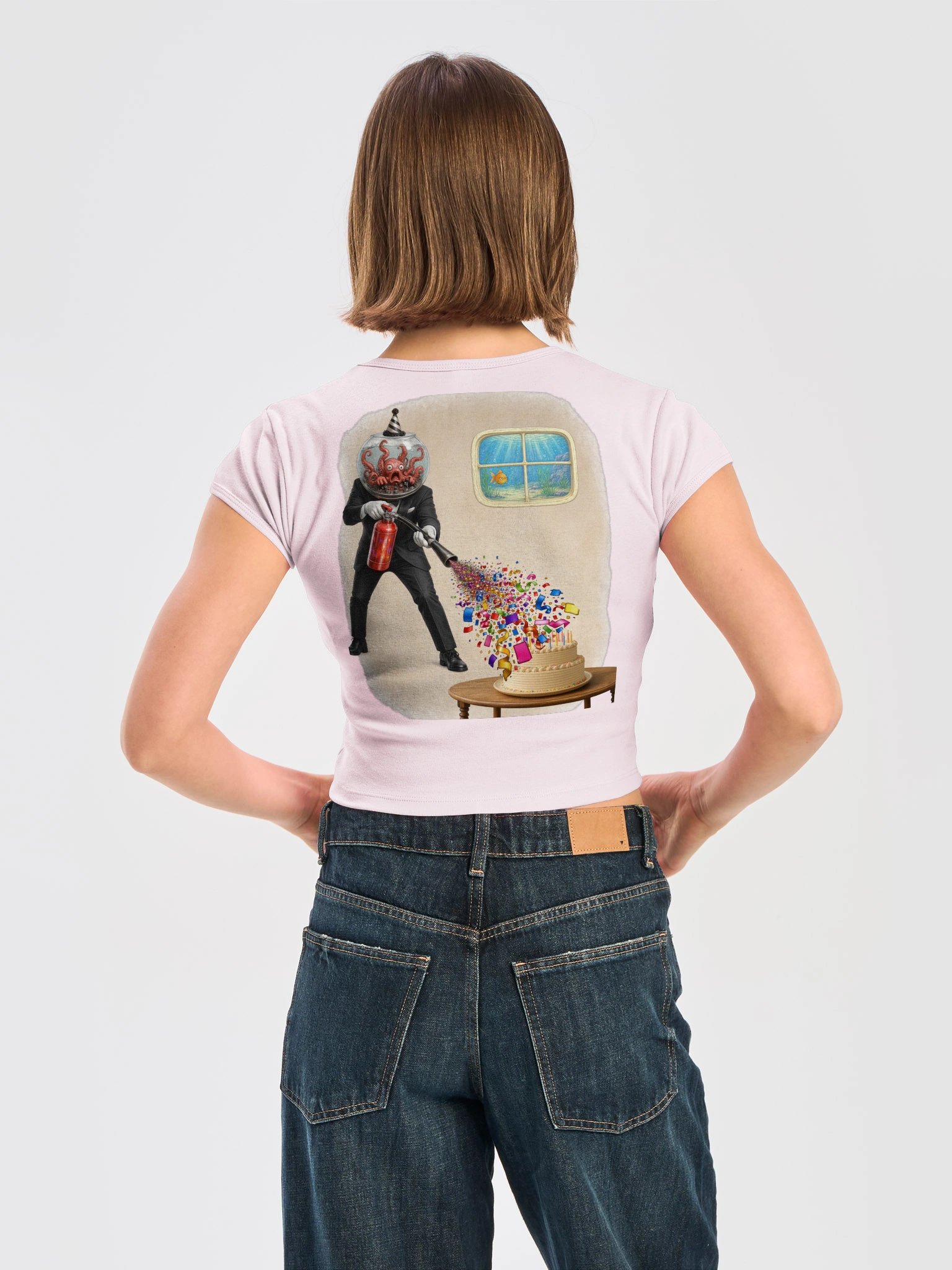 Surprise Party | Baby Tee Crop | QTC product image (16)