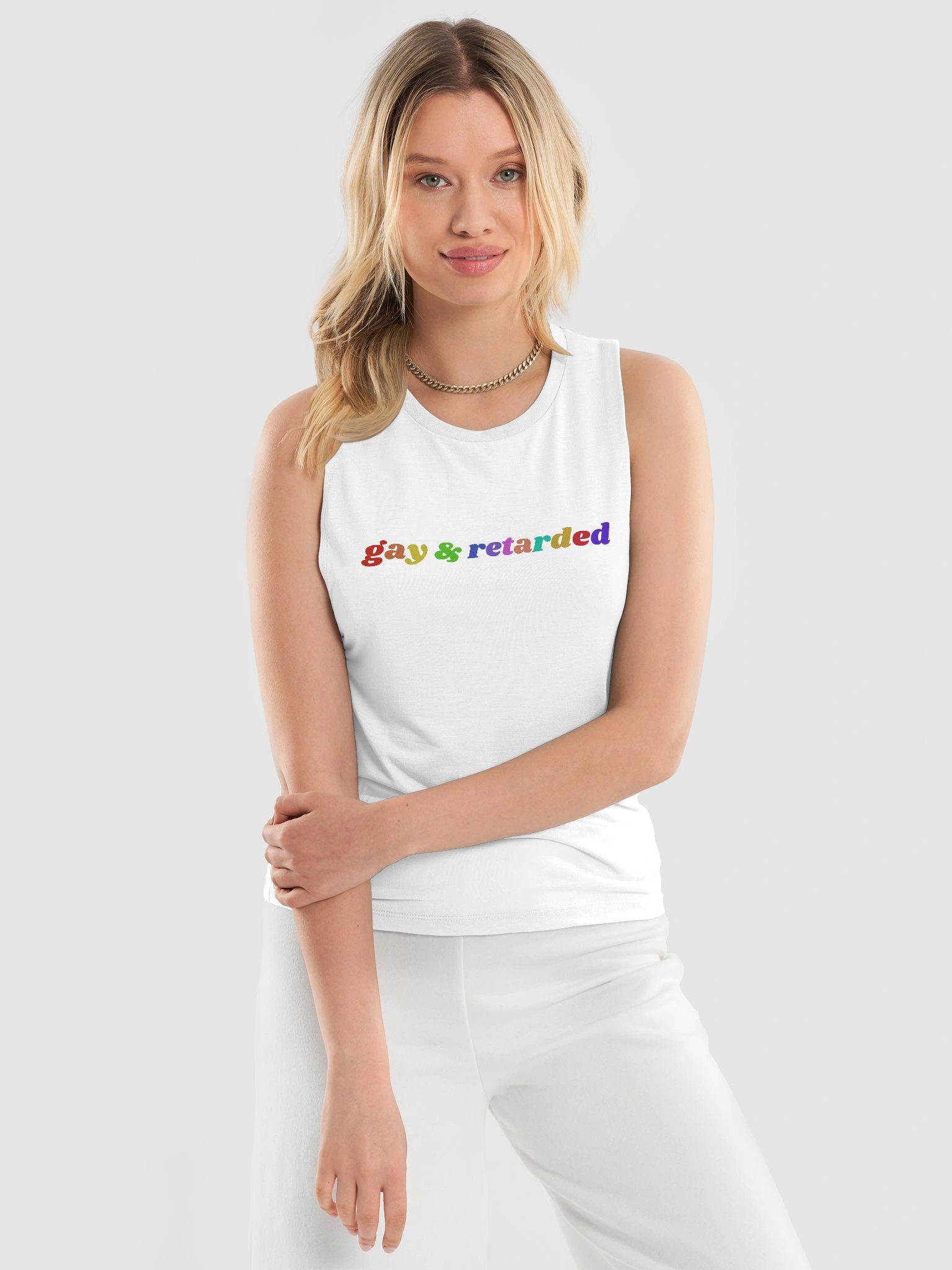 Women's 90s throwback tank product image (3)