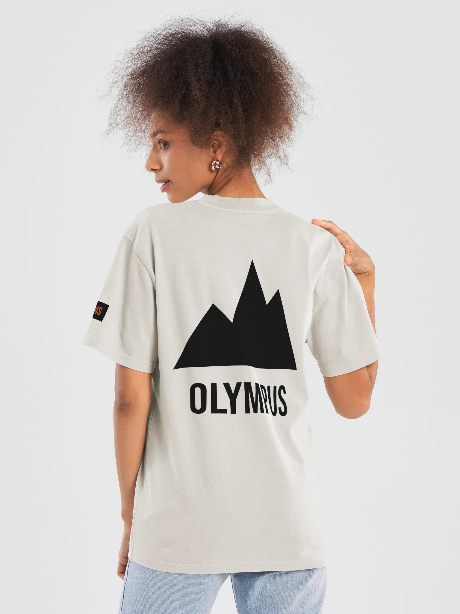 Olympus Oversized Tee — Bone product image (6)