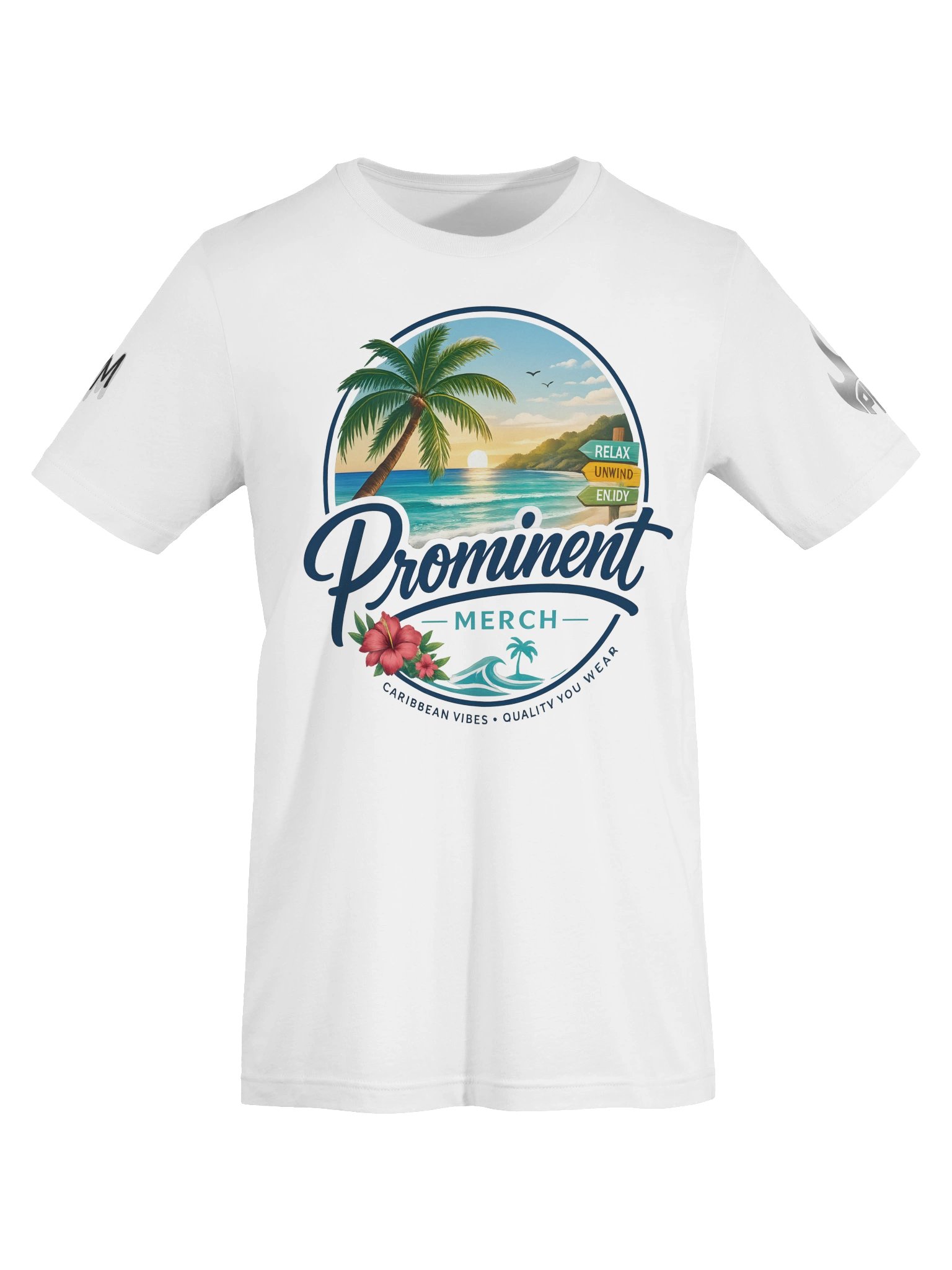 Prominent Merch Caribbean Vibes Tee product image (29)