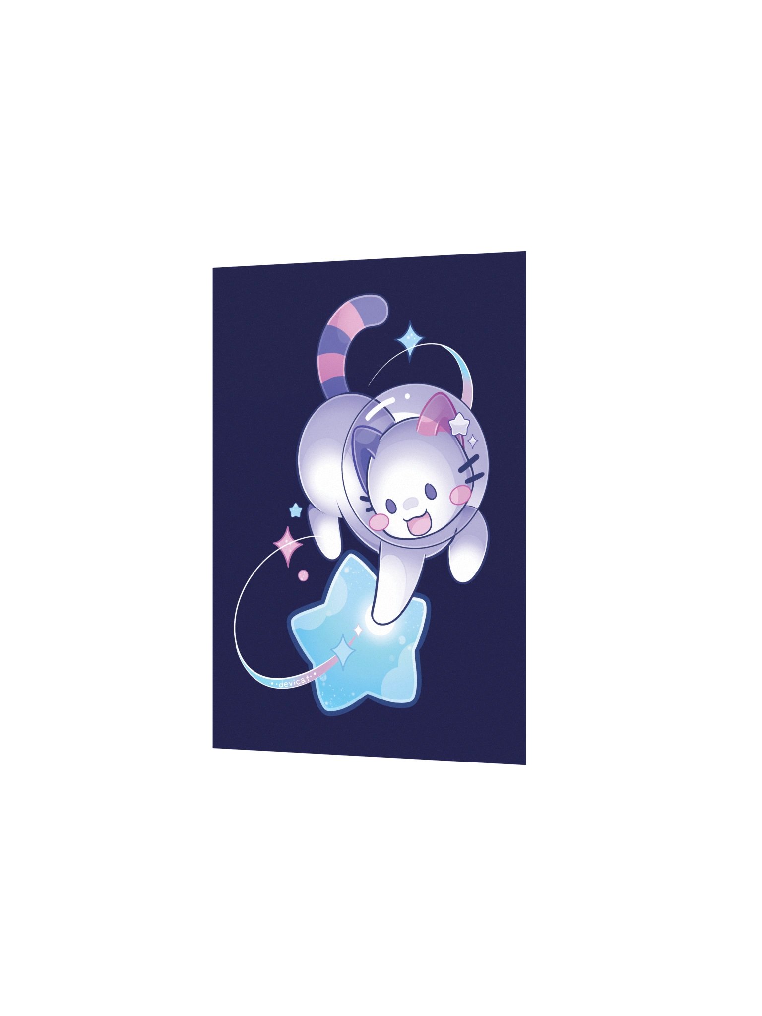 CandiCat Astro Cat 2026 Print product image (10)