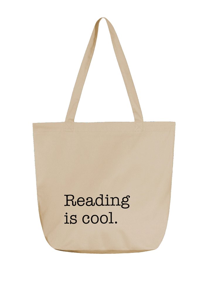 Reading is cool Tote Bag product image (1)