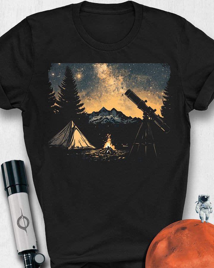 Fire & Stars Unisex T-Shirt product image (1)