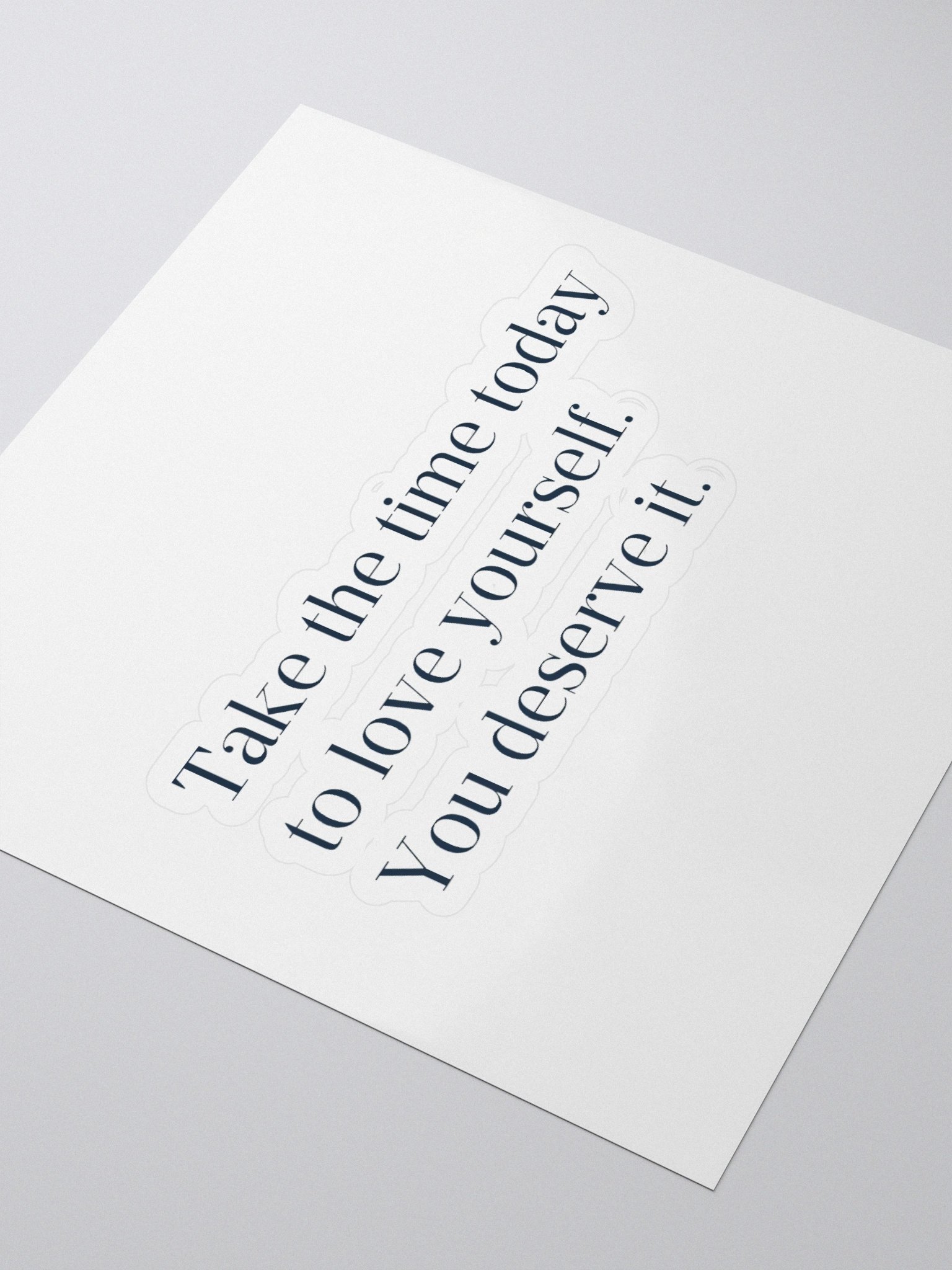 LOVE YOURSELF STICKER product image (3)