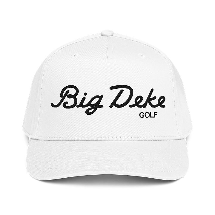 Big Deke Golf Hat Classic (White) product image (1)