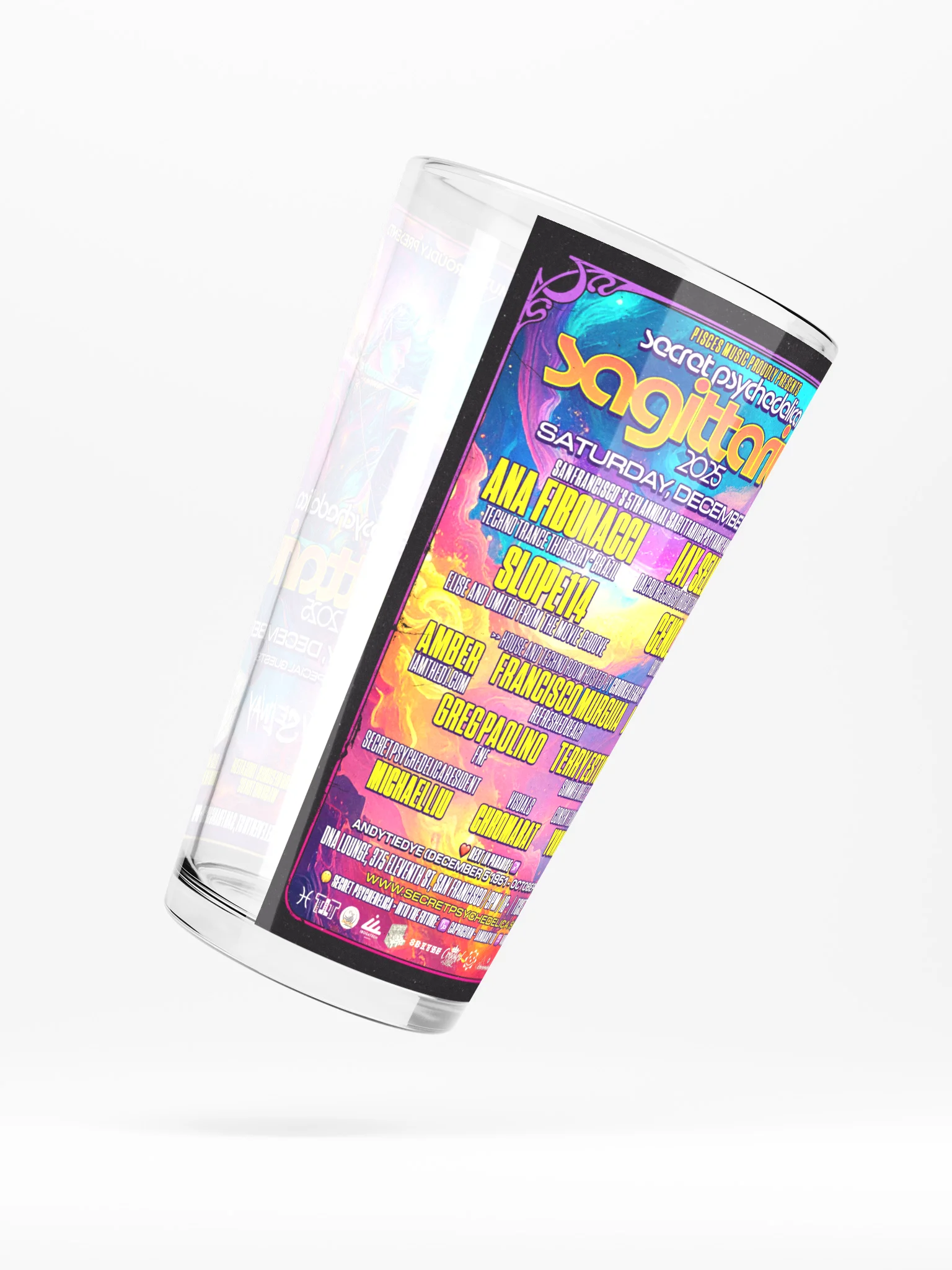 Sagittarius 2025 Shaker Pint Glass product image (2)