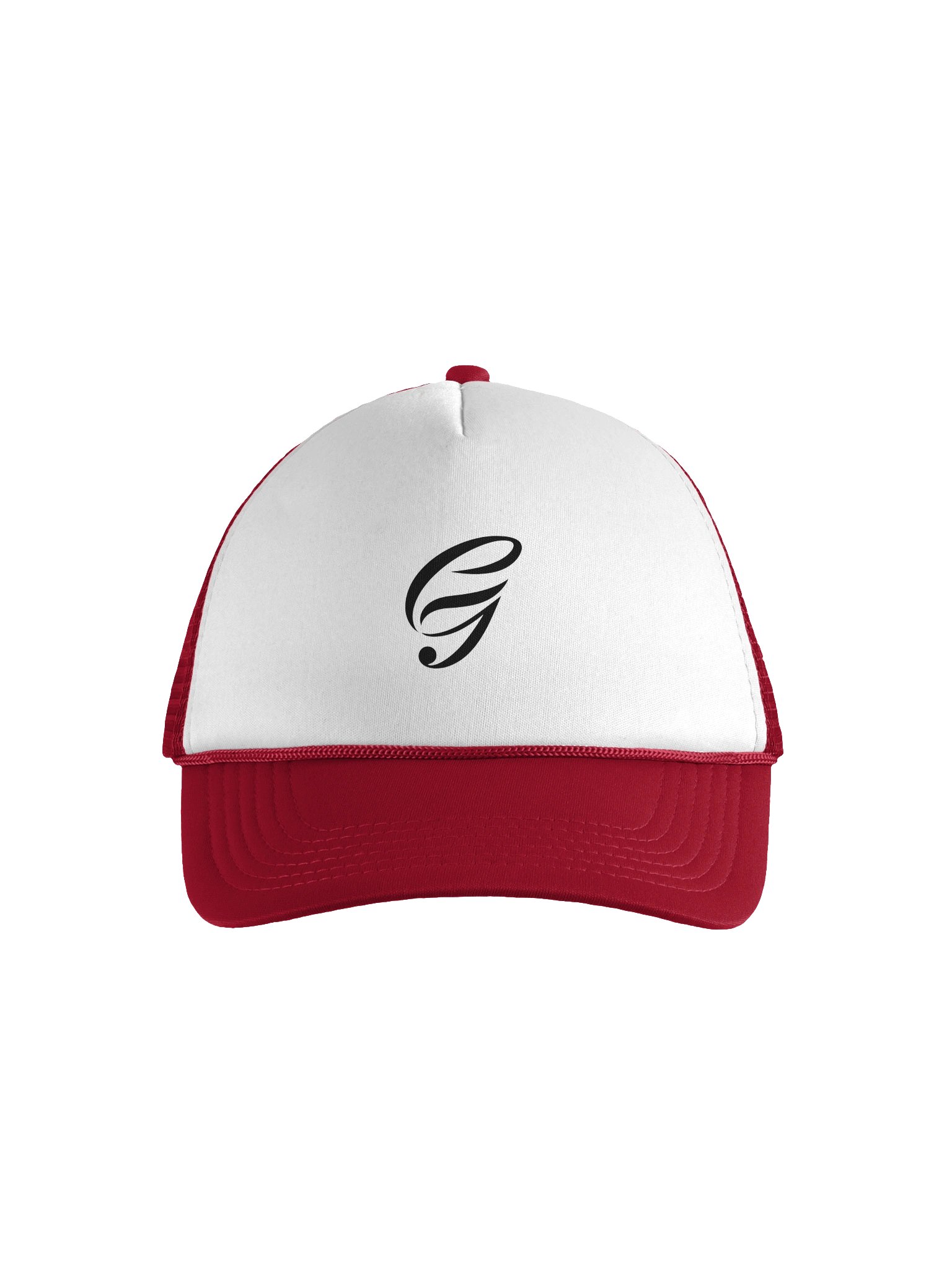 Ginmarc Beauty Trucker Cap — Black Logo product image (1)
