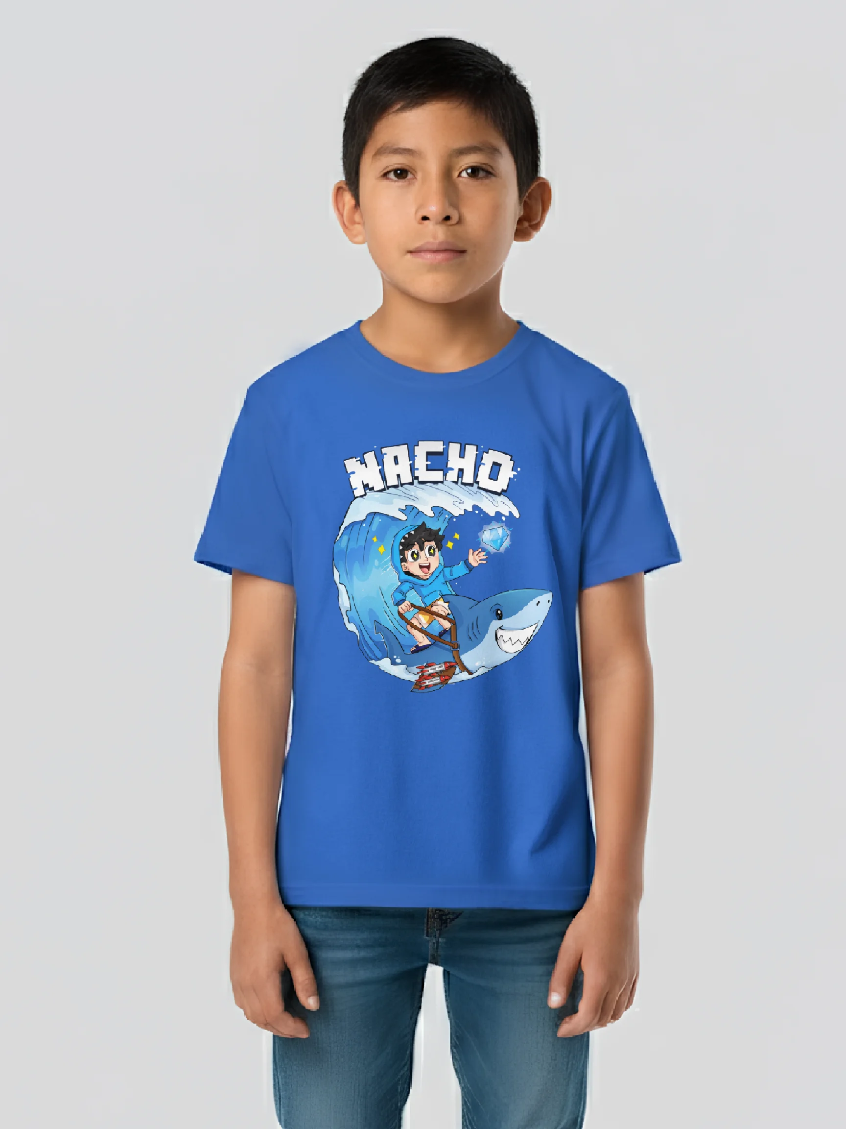 Camiseta Nacho · Ocean Blue product image (1)