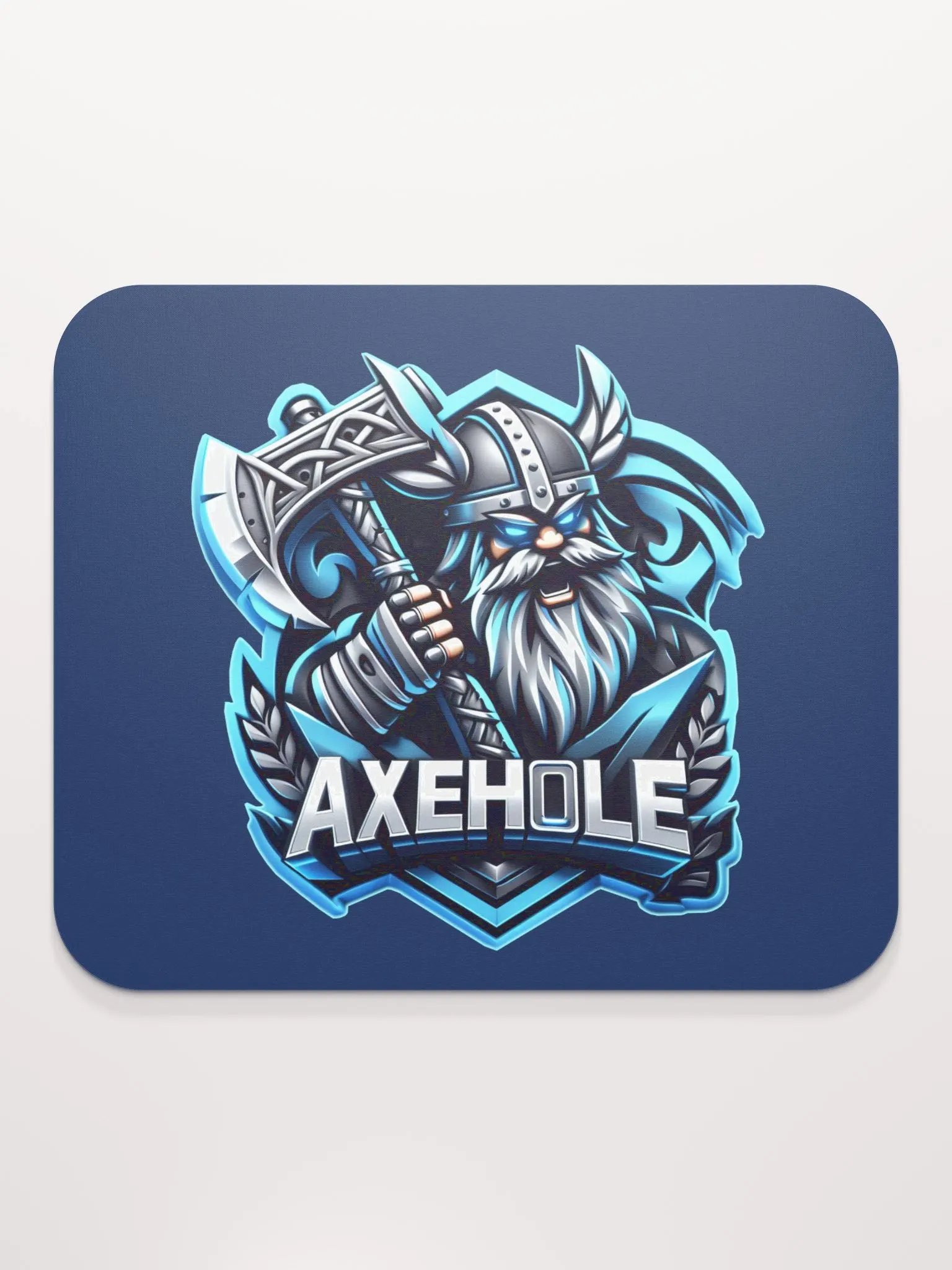 Angry Axe Mouse Pad Blue product image (3)