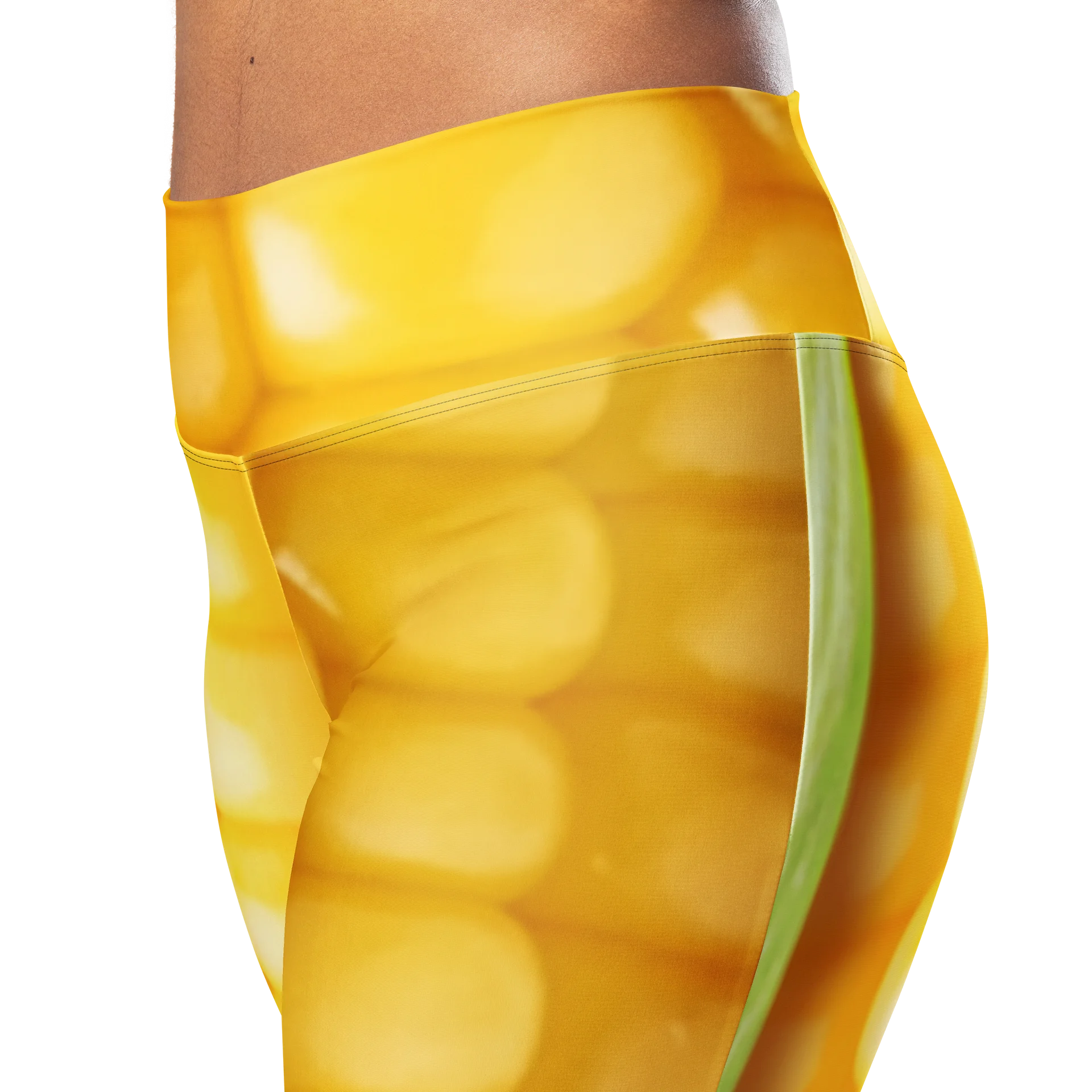 Corn on the Cob Flared Leggings with Pocket product image (5)