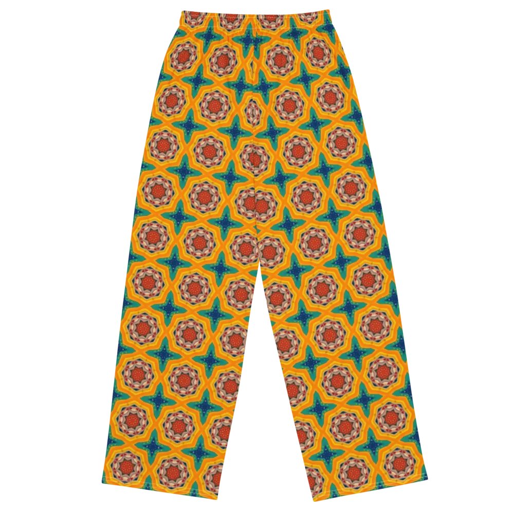 Yellow Bloom Wide Leg Pant product image (1)