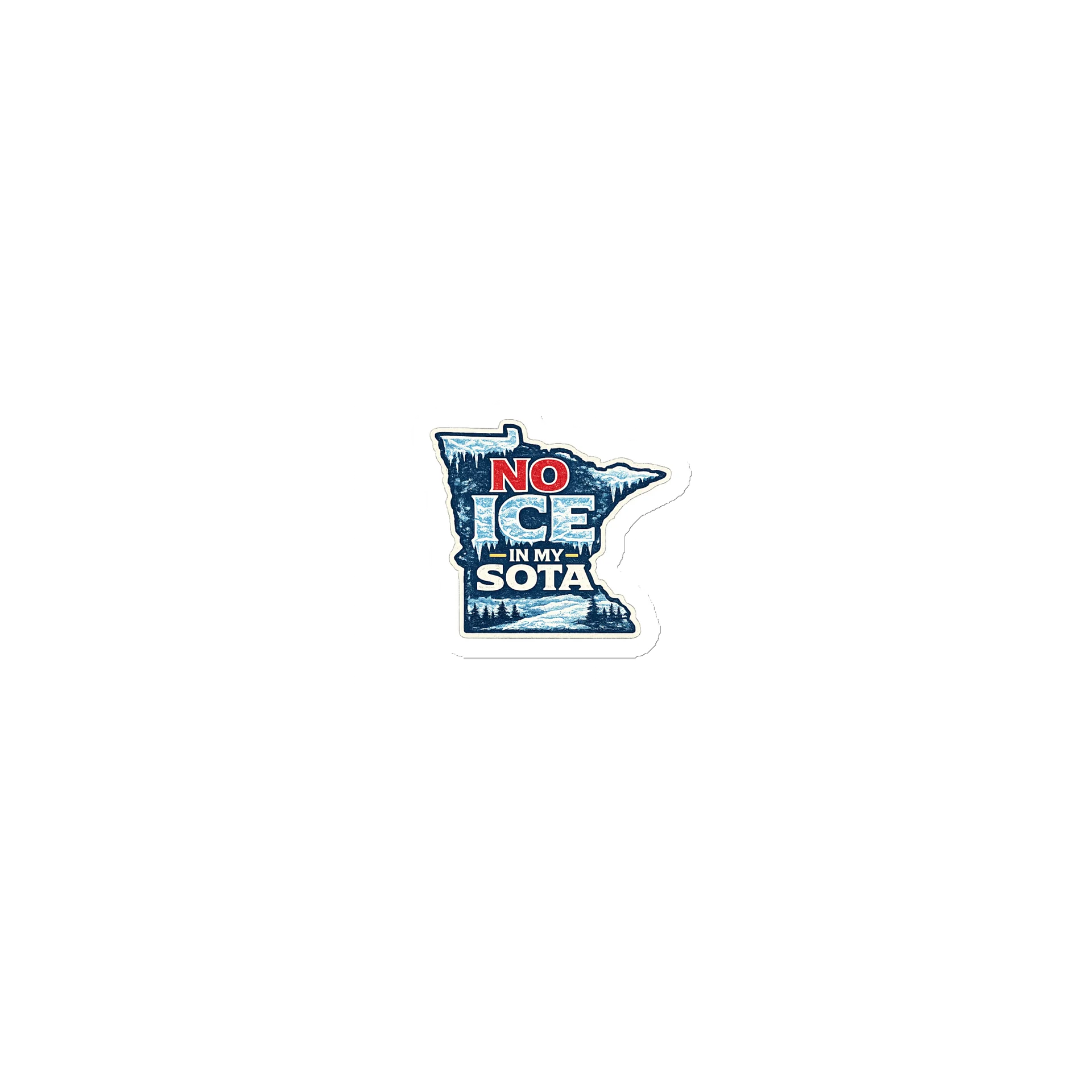 No Ice in My SOTA Die-Cut Magnets product image (1)