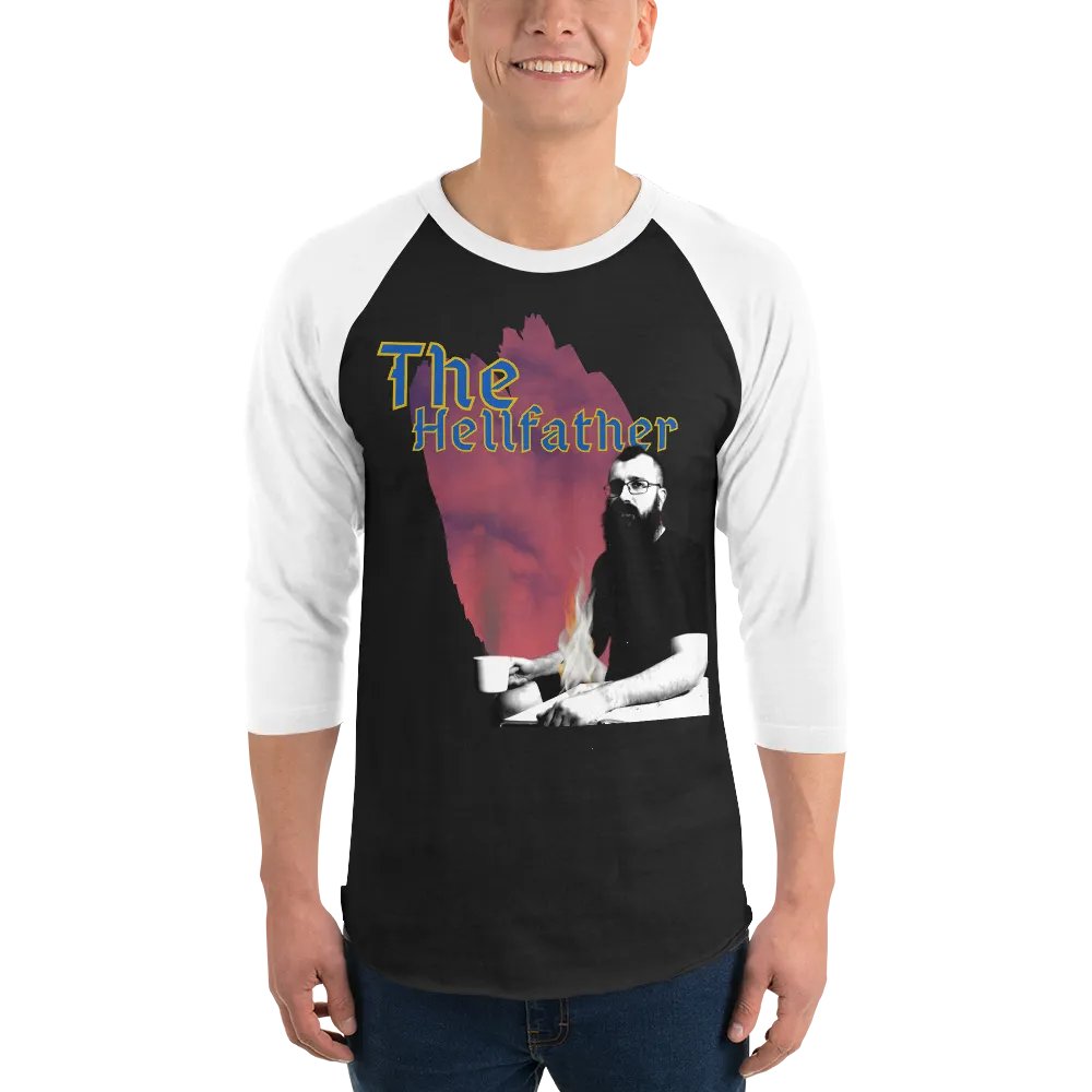 TheHellfather Simple 80's Baseball Tee product image (1)