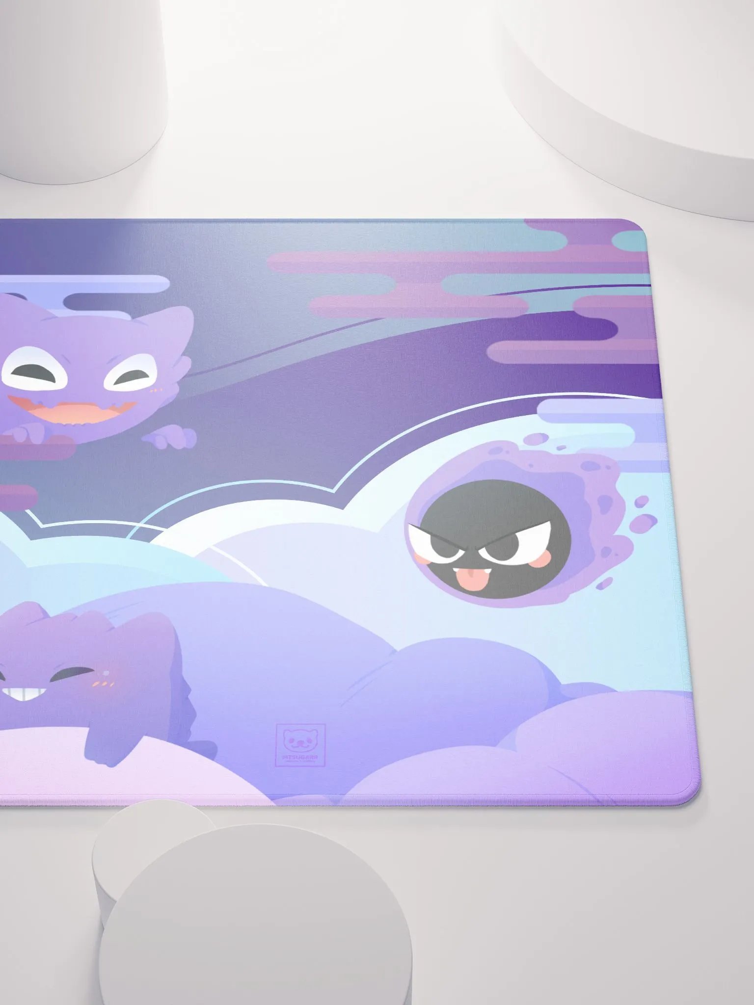 Cloudy Ghost Squad Mousepad product image (5)