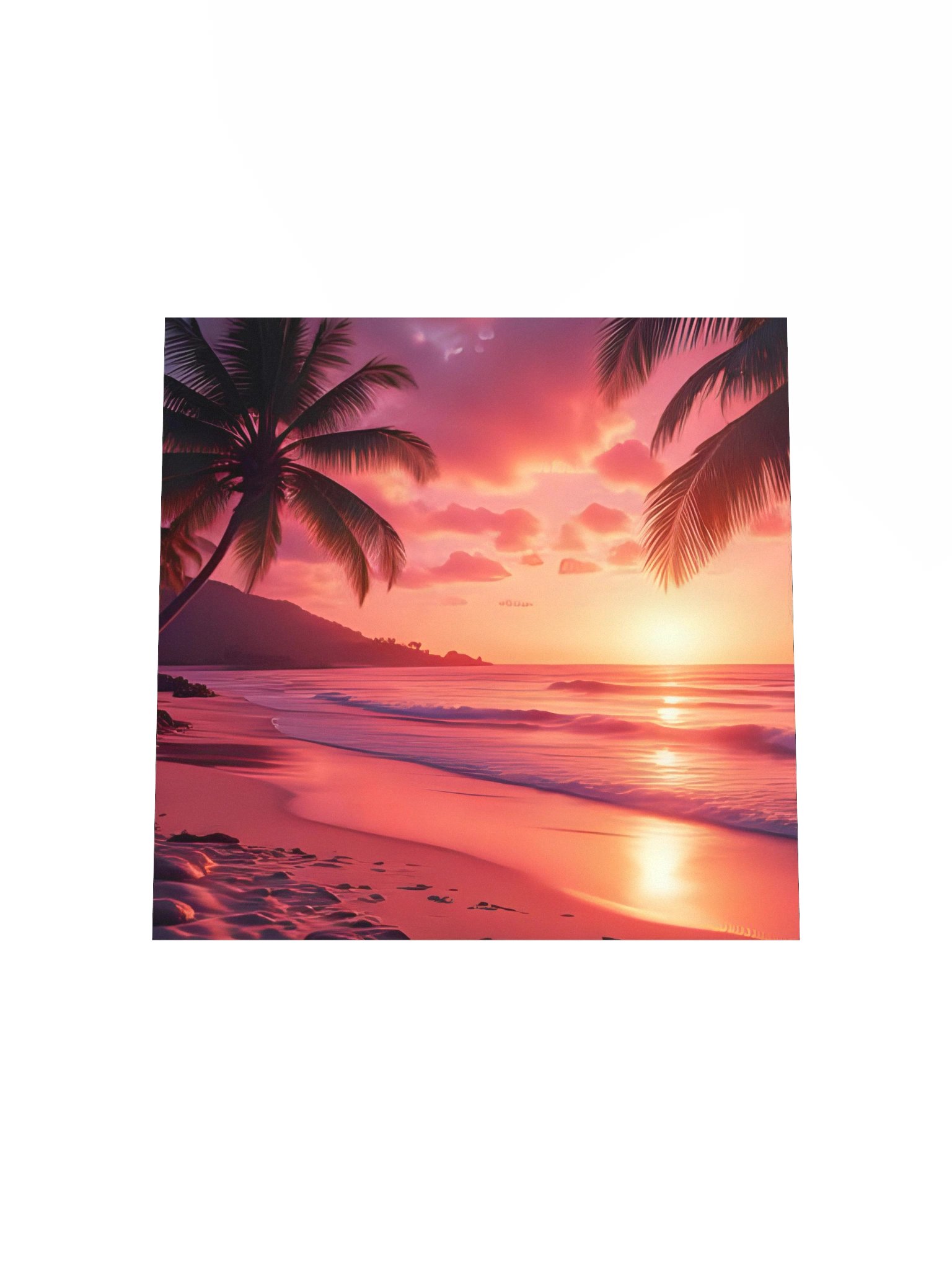 Sunset Serenity Matte Poster product image (20)