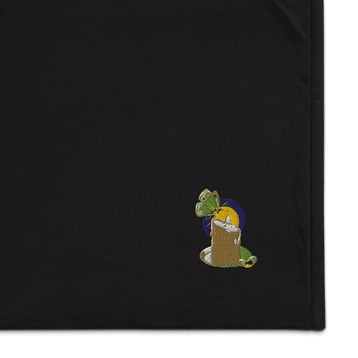 Your Moth, My Flame Embroidered Blanket product image (1)