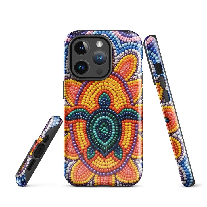 Turtle Faux-Beadwork iPhone® Tough Case product image (3)