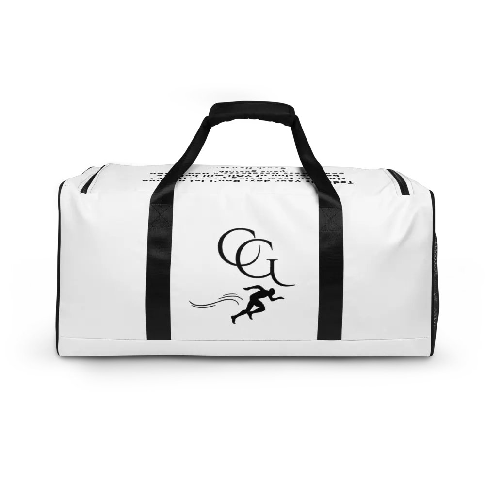 CG White Duffle Bag product image (6)