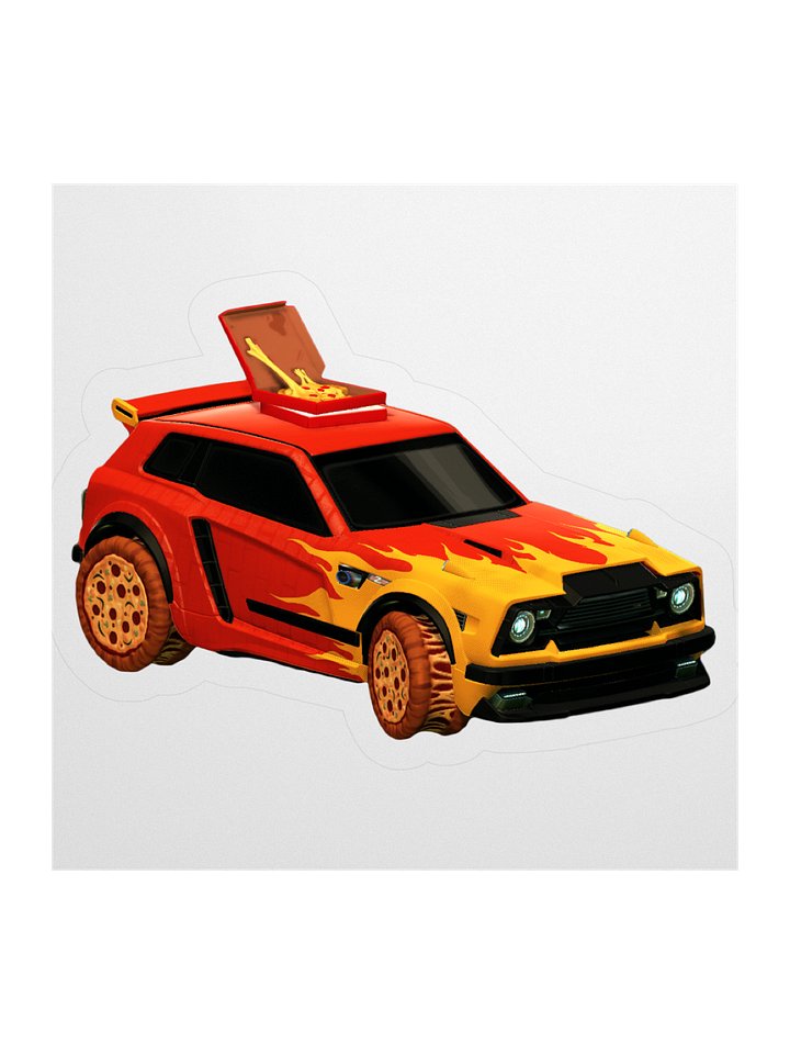 Pizza Fennec Sticker product image (2)