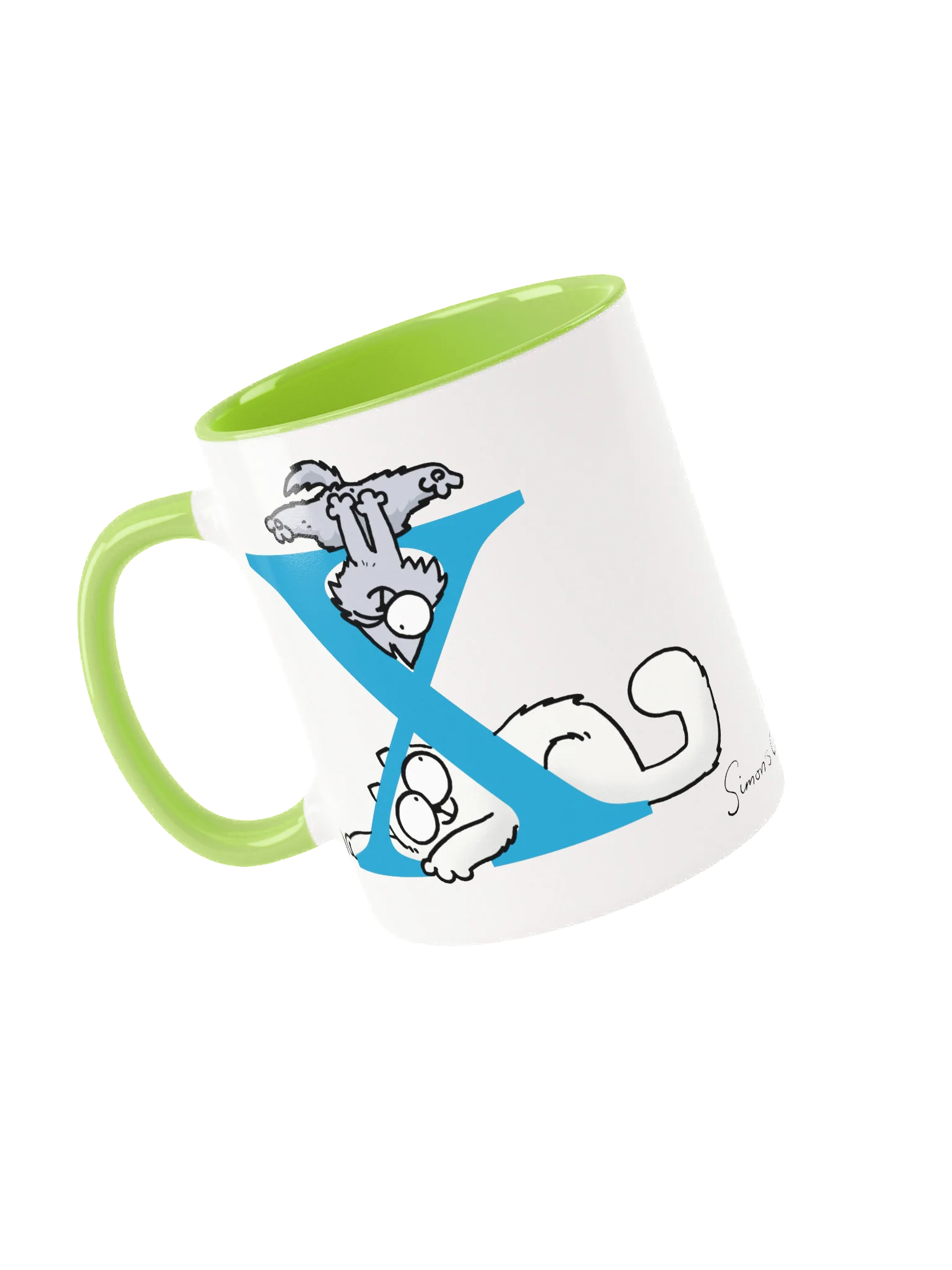 Cat Monogram Mug - X product image (3)
