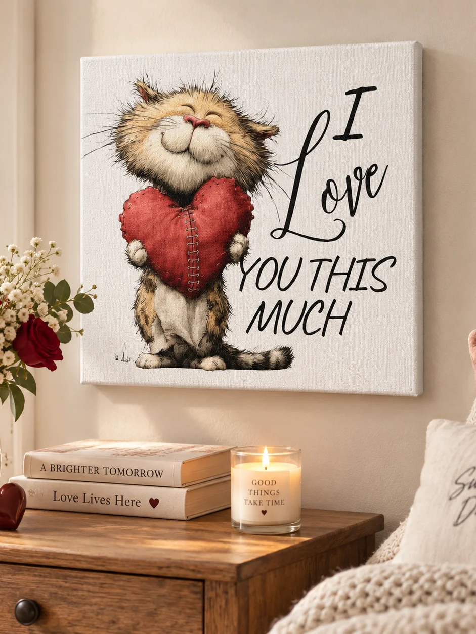I Love You This Much Canvas product image (4)