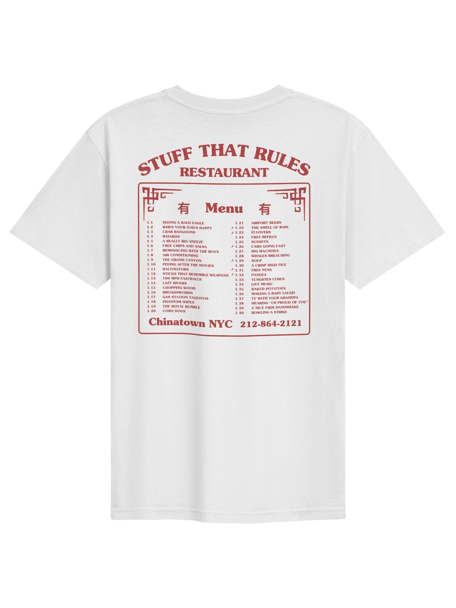 Chinatown S.T.R Tee product image (8)