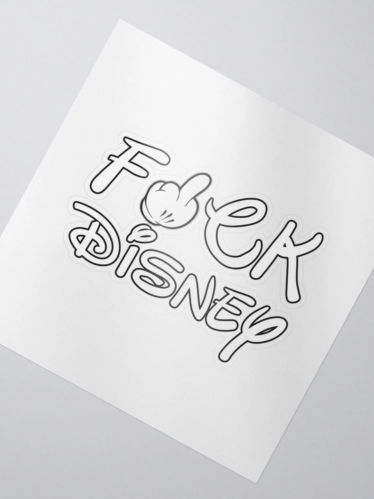 F*ck Disney Sticker! product image (2)