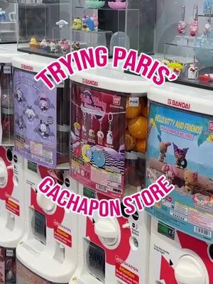 Let's try the Gachapon at the Bandai store in Paris!   I can't believe I always get what i want at Gachas and blindboxes! Some might call it luck but I call it talent :p   #gachaponParis #bandaiParis