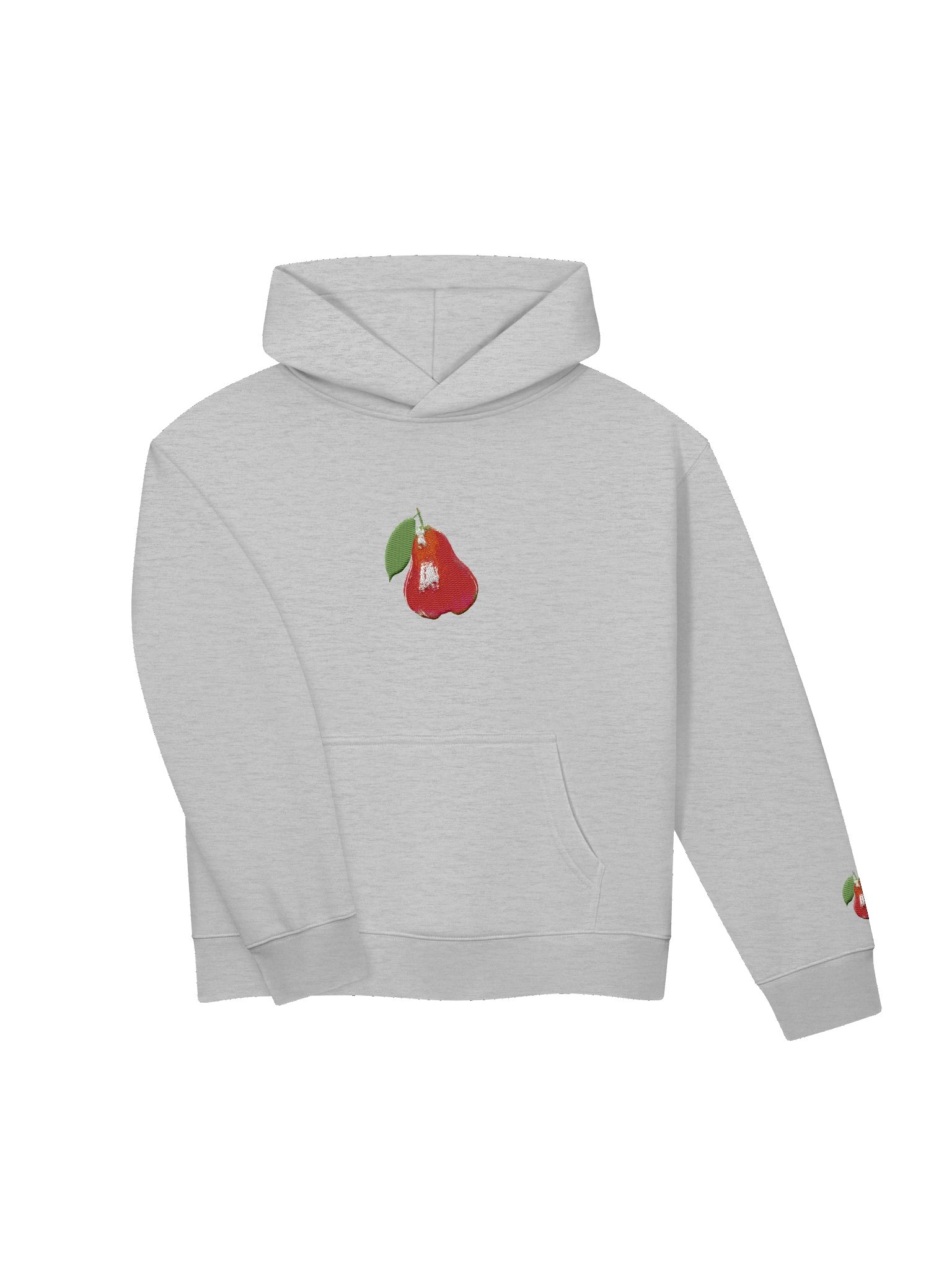 Otaheite Fruit Print - Minimalist - Embroidered | Women's Relaxed Hoodie In 4 Colors product image (3)