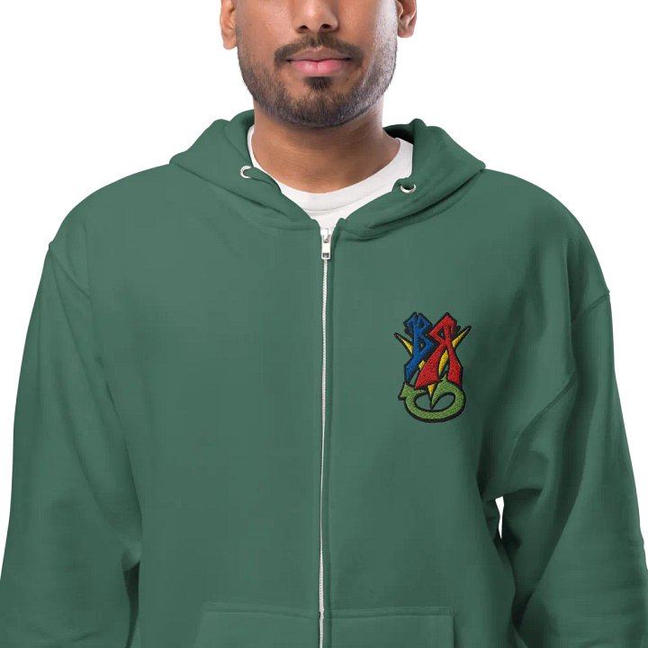BRVG Graffiti Zip-Up Hoodie (Embroidered) product image (7)
