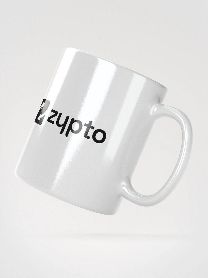 Black Zypto White Glossy Mug product image (4)
