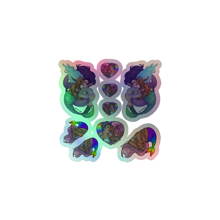 MerFolk Holofoil Stickersheet product image (1)
